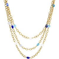 Collier Urania Preziosi Femme in Acier CLLED1001BLU - CLLED1001BLU
